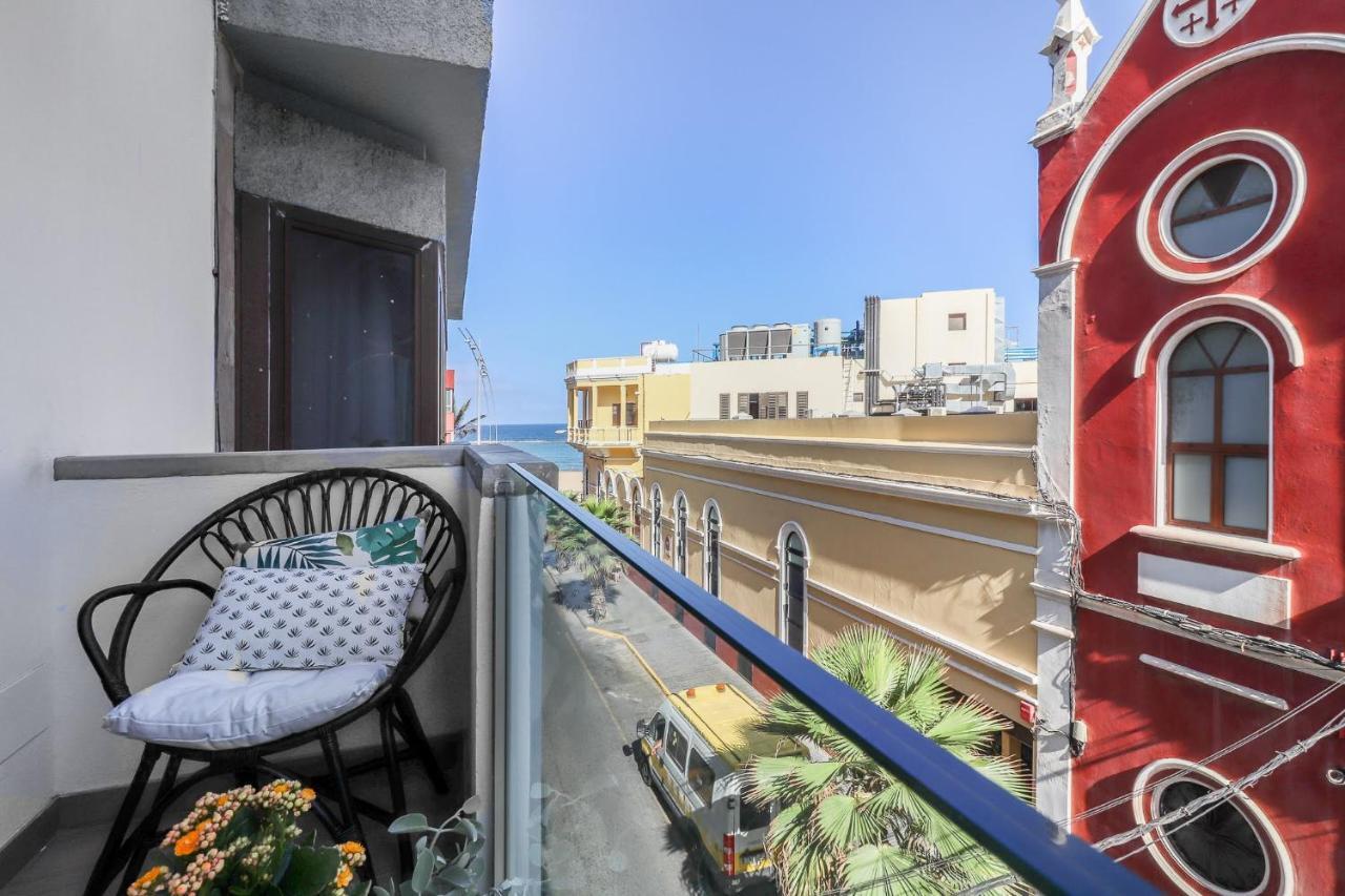 Flatguest Blue Sea - Canteras Beach - Balcony Las Palmas de Gran Canaria Dış mekan fotoğraf
